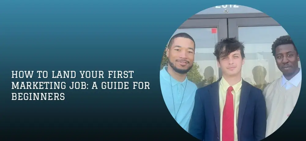 First Marketing Job